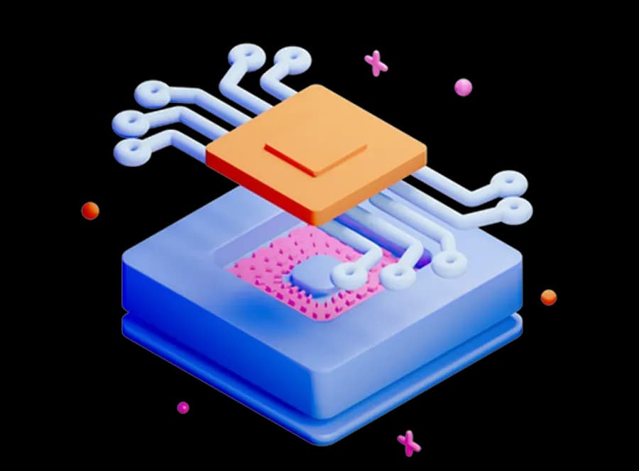 AI application development illustration